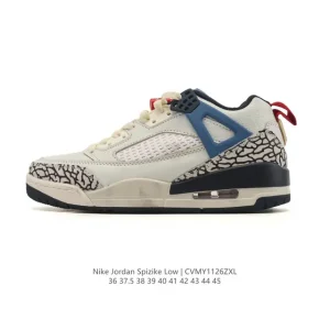 Jordan Spizike Low Houston Oilers Inspired Low-Top Basketball Shoes