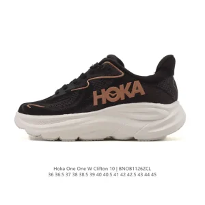HOKA Clifton 10 Men's and Women's Lightweight Cushioned Running Shoes