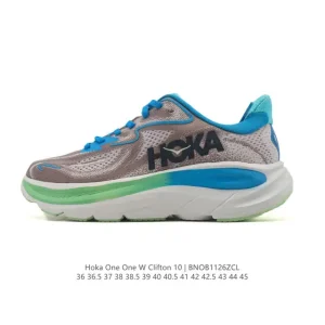 Hoka One One Clifton 10 Men's Women's Lightweight Cushioned Running Shoes