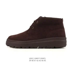 UGG Treadlite Wool Waterproof Men's Mid Cut Snow Boots with Removable Insole