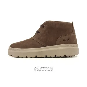 UGG Men's Treadlite Waterproof Snow Boots with Wool Lining