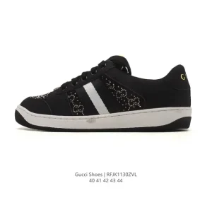 Gucci Rhyton 2025 Men's Leather Chunky Sole Sneakers