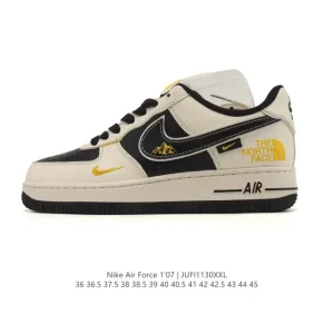Nike Air Force 1 07 Low White Leather Sneakers for Men and Women