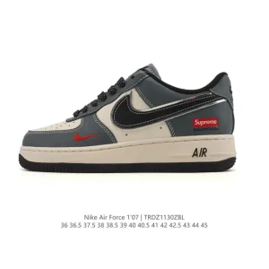Nike Air Force 1 '07 Low White Leather Sneakers for Men and Women