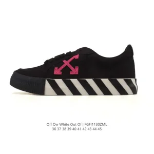 Off-White Out Of Office Low Top Lace Up Fashion Sneaker White Leather