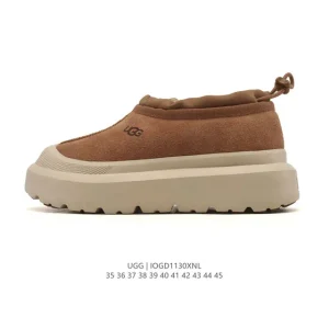 UGG Classic Retro Low-Top Sneaker with Shearling Lining