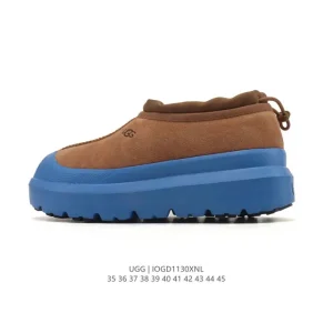 UGG Retro Low-Top Sneakers with Wool Lining and Thick Sole