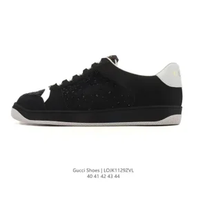 Gucci Ace Platform Leather Sneakers Men White Thick Sole 2025 New