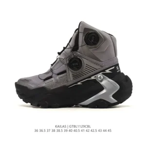 Kailas Men's Mid-High Hiking Boots Waterproof Breathable Outdoor Shoes