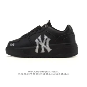 MLB Chunky Liner Mid Retro Streetwear Sneakers for Men and Women