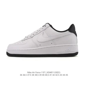 Nike Air Force 1 '07 Low White Leather Sneakers