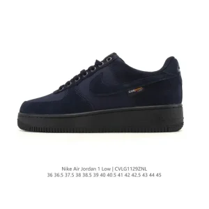 Nike Air Force 1 07 Low 2025 New Release White Leather Sneakers with Air Cushion