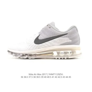 Nike Air Max 2017 Men's Running Shoes with Full-Length Air Cushioning and Engineered Mesh Upper