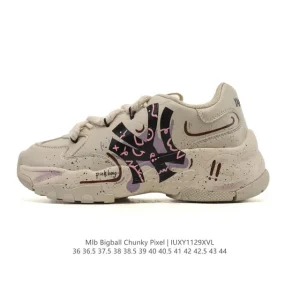 MLB Bigball Chunky Pixel Retro Deconstruction High Top Sneakers