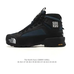 The North Face High-Top Hiking Boots with Shock Absorption