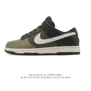 Nike SB Dunk Low Pro HF5441 Vintage Leather Skate Shoes for Men and Women