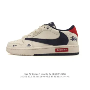 Air Jordan 1 Low OG SP Military Blue Reverse Swoosh