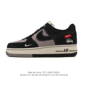 Nike Air Force 1 '07 Low 2025 New Release White Leather Sneakers