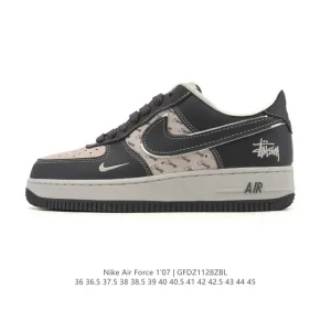 Nike Air Force 1 Low 07 White Leather Sneakers for Men and Women