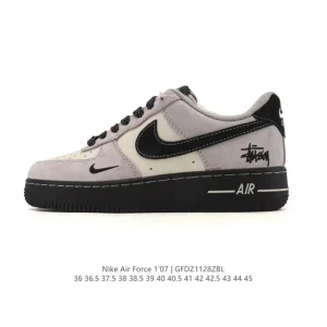 Nike Air Force 1 Low White Leather Casual Sneakers