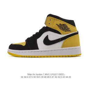 Nike Air Jordan 1 Mid Men's Women's Basketball Shoes