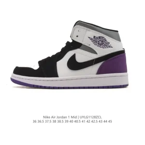 Nike Air Jordan 1 Mid Men's Women's Basketball Shoes