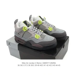 Jordan Air 4 Retro OG Low Basketball Shoes for Men and Women