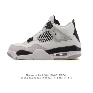 Jordan Retro 4 OG Low Top Basketball Shoes for Men and Women