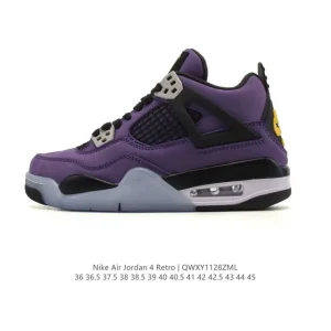 Jordan Air 4 Retro OG Low Top Basketball Shoes for Men and Women