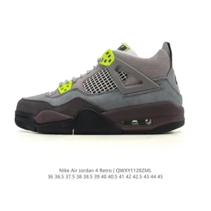 Jordan Air 4 Retro OG Low Top Basketball Shoes for Men and Women
