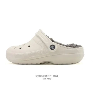 Crocs Women's Winter Fleece Lined Platform Sandal Shoes