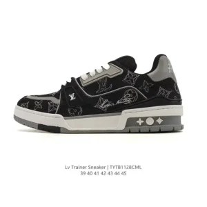 Louis Vuitton Trainer Sneaker Low Men's Fashion Luxury Shoes