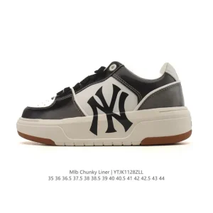 MLB Chunky Liner Mid Retro Streetwear Sneakers for Men and Women