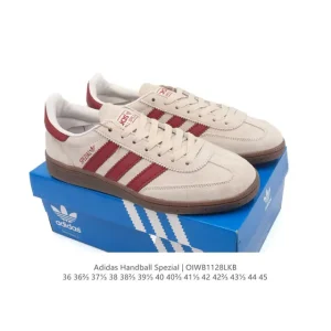 Adidas Handball Spezial Low-Top Leather Vintage Sneakers