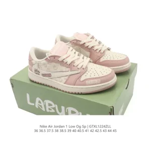 Nike Air Jordan 1 Low OG SP Military Blue Reverse Swoosh