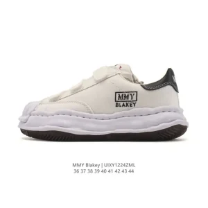 Mmy Maison Mihara Yasuhiro Blakey Canvas Low Sneakers