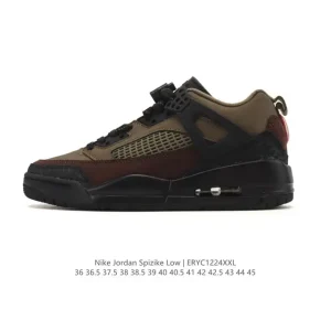 Jordan Spizike Low Houston Oilers Inspired Low Top Basketball Shoe
