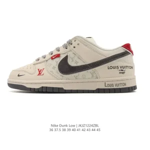 Nike SB Dunk Low Pro Skateboarding Shoes Vintage Leather