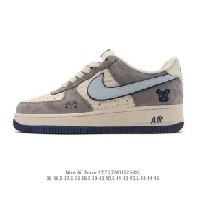 Nike Air Force 1 Low White Leather Sneakers for Men and Women
