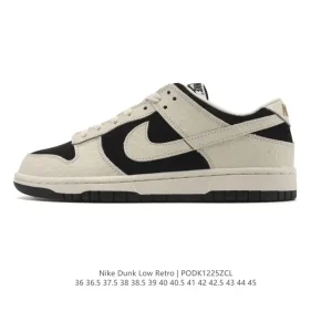 Nike SB Dunk Low Pro Vintage Leather Skate Shoes for Men and Women