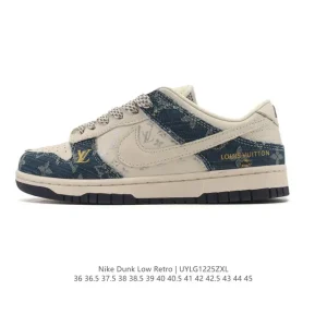 Nike SB Dunk Low Pro Vintage Leather Skate Shoes