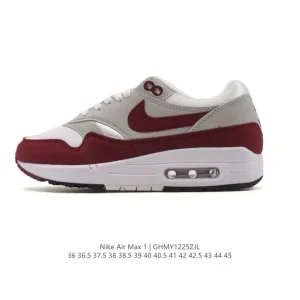 Nike Air Max 1 IM3906-100 Leather Suede Mesh Sneakers