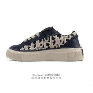 Dior B27 Low Top Sneaker White Leather Luxury Casual Shoes