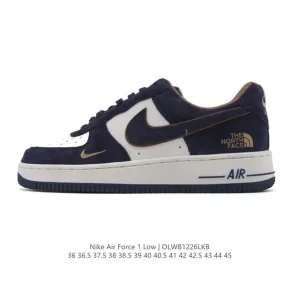 Nike Air Force 1 '07 Low White Leather Casual Sneakers
