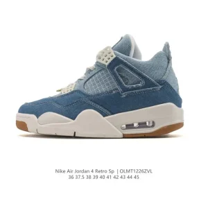 Jordan Air 4 Retro OG Low Top Basketball Shoes for Men and Women