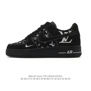 Nike Air Force 1 Low 07 White Leather Sneakers for Men and Women