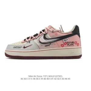 Nike Air Force 1 '07 Low White Leather Casual Sneakers
