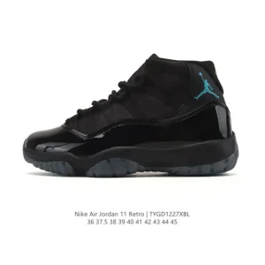 Nike Air Jordan 11 Retro High OG Black Metallic Silver