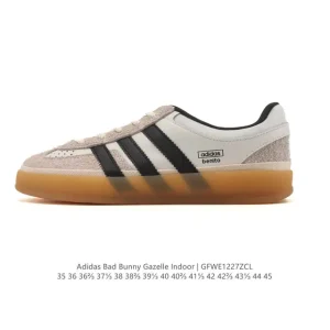 Adidas Bad Bunny Gazelle Indoor Deconstructed Sneakers for Wide Feet
