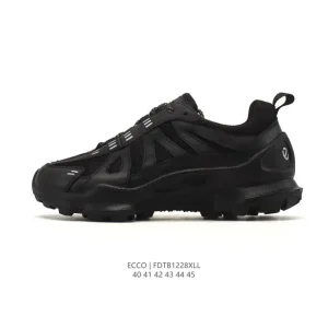 ECCO Men's and Women's Leather Lifestyle Shoes for Outdoor and Casual Wear